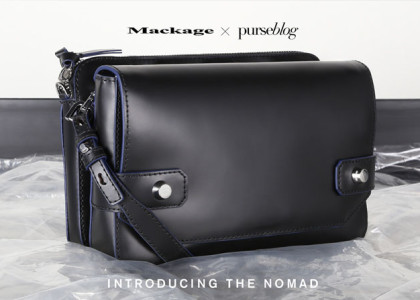 Introducing the Mackage x PurseBlog Nomad Bag