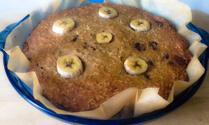 Voila! Chocolate Chip Banana Bread, vegan and gluten free of course